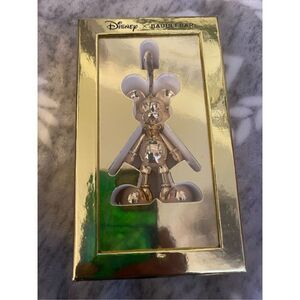 Disney x baublebar Mickey Mouse shiny drip gold Bag Charm/keychain